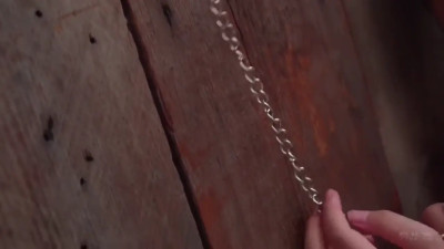 Handcuff with ancient vibrator