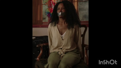 Tape gagged did