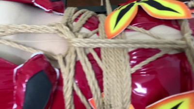 Bound Desire: Red Dress, Teasing Touch, Hidden Secrets