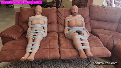 Nylon Encasement & Relentless Wand Orgasms