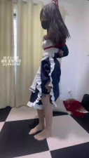Bound Innocence: White Dress Desire & Black Tie Surrender