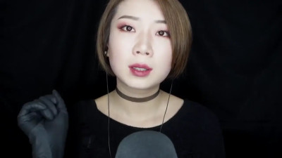 ASMR gagged no talking