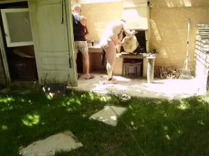 Bondage Bliss: Backyard Sizzle & Sun-Kissed Desire